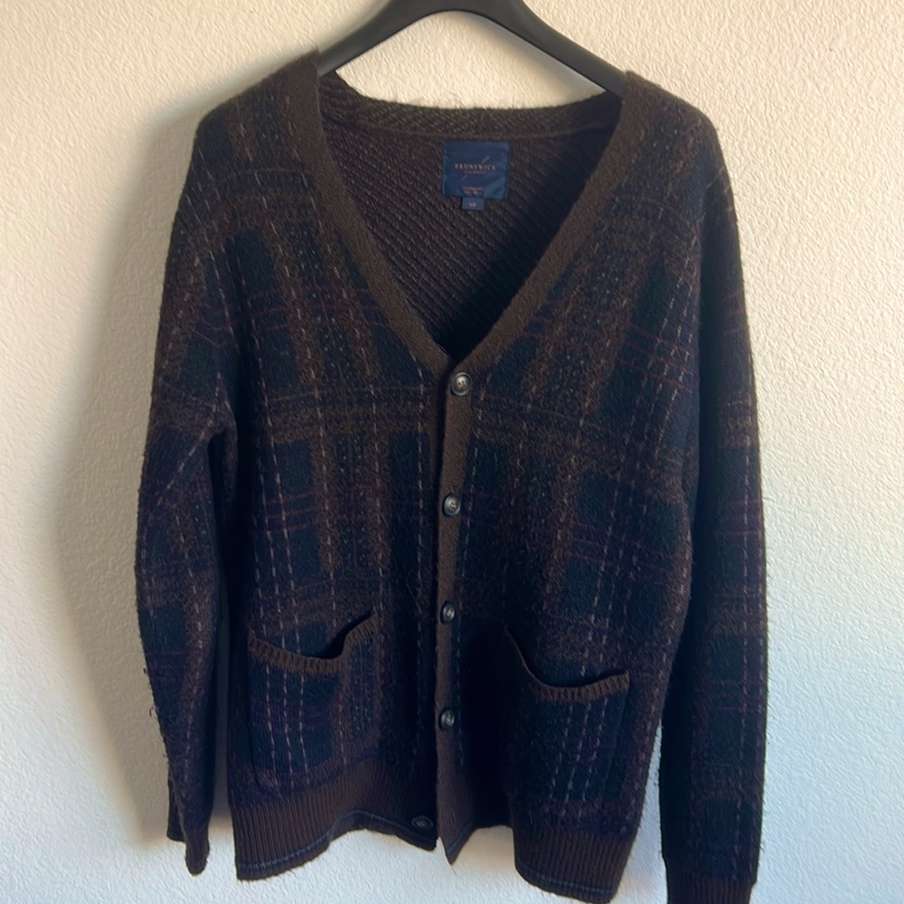 COTTON ON BROWN SMALL KNITTED CARDIGAN